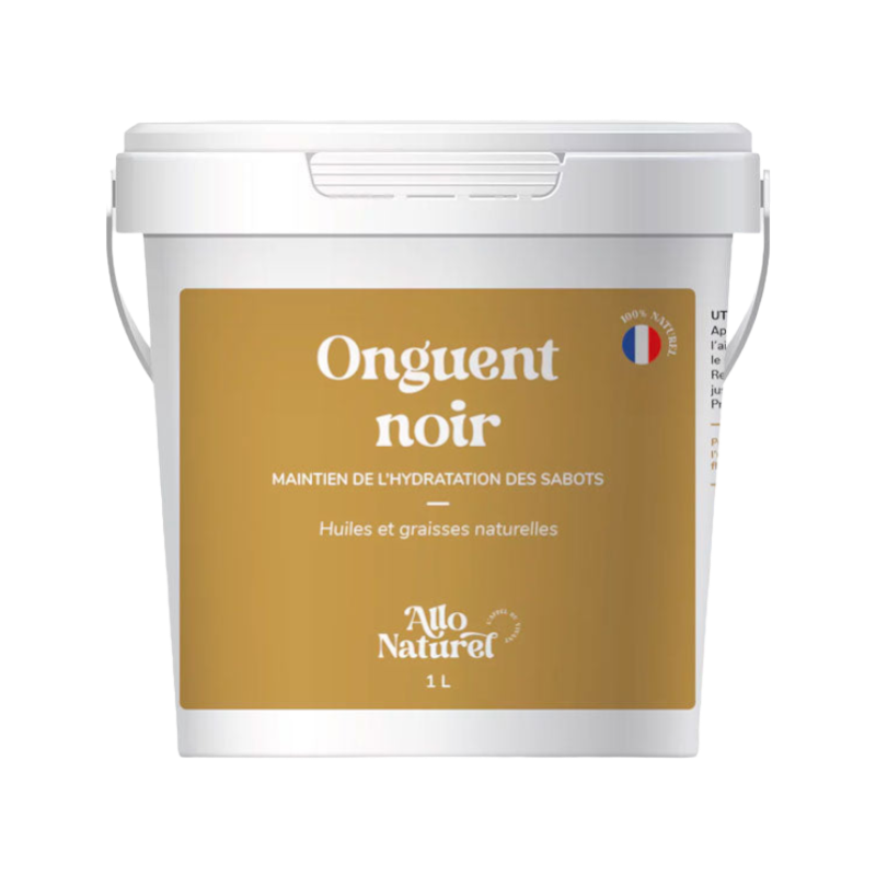 Allo Naturel - Onguent hydratant pour sabots noir