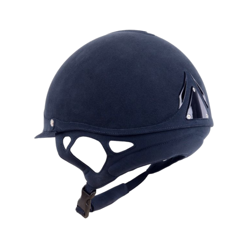 Antarès Sellier - Casque Hunter visière standard Bleu / Bleu | - Ohlala