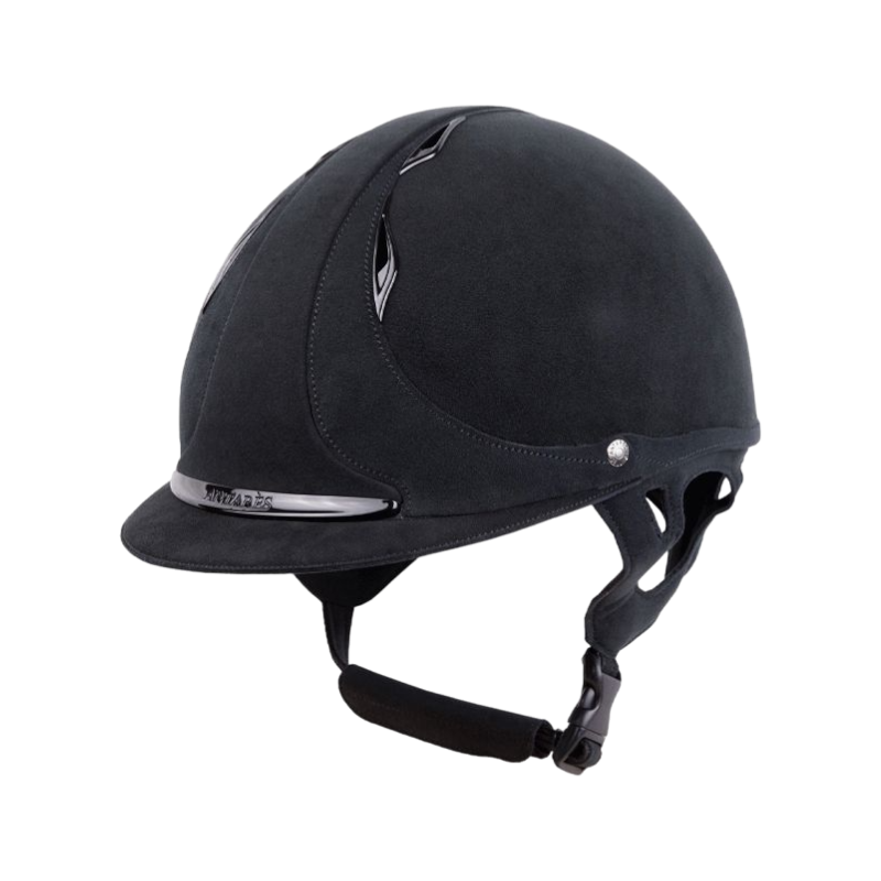 Antarès Sellier - Casque Hunter visière standard Noir / Noir | - Ohlala