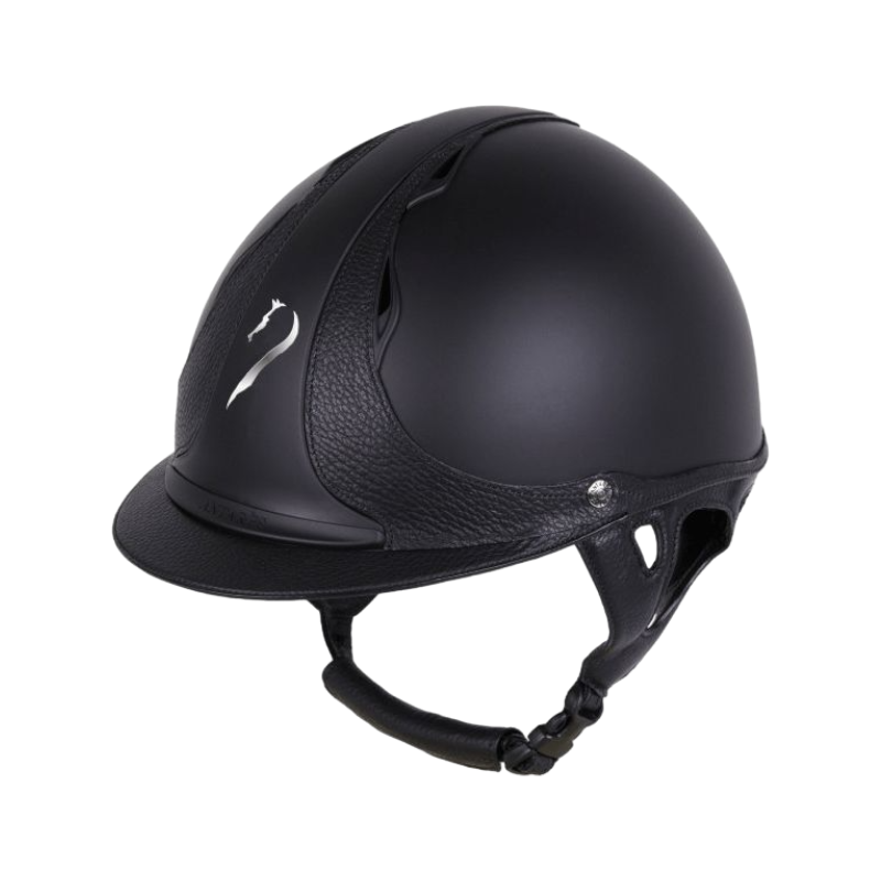 Antarès Sellier - Casque Référence visière standard noir/ noir | - Ohlala