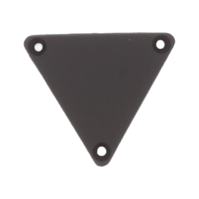 Antarès Sellier - Triangle interchangeable pour casque Noir matt | - Ohlala