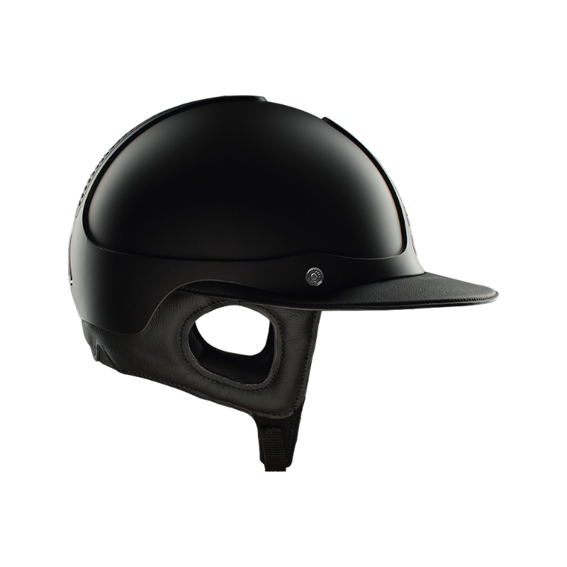 Antarès Sellier - Casque d'équitation Précision Galaxy visière éclipse noir | - Ohlala