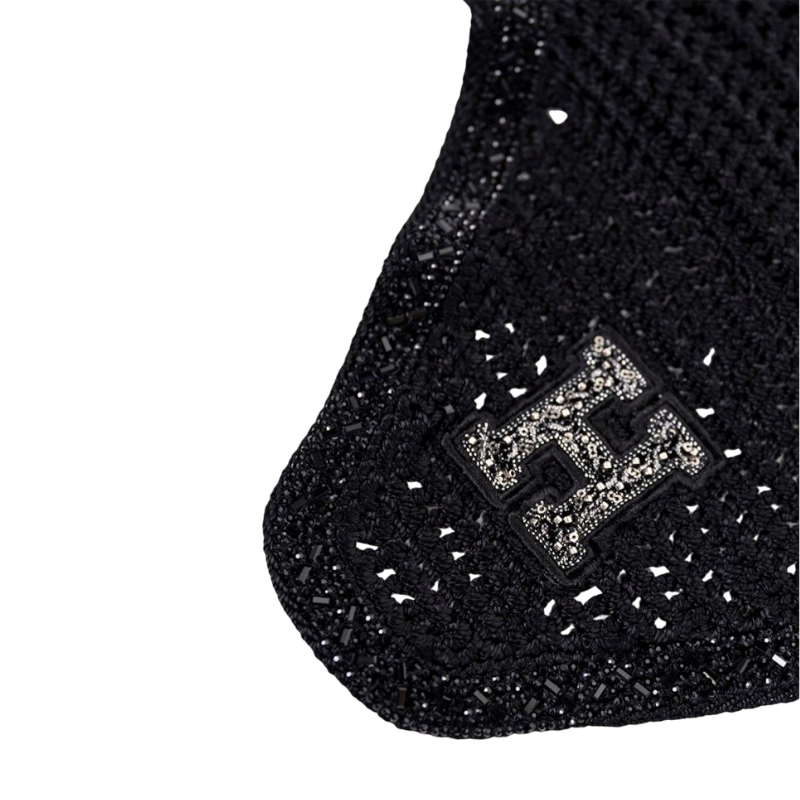 Harcour - Ambroise black horse bonnet 