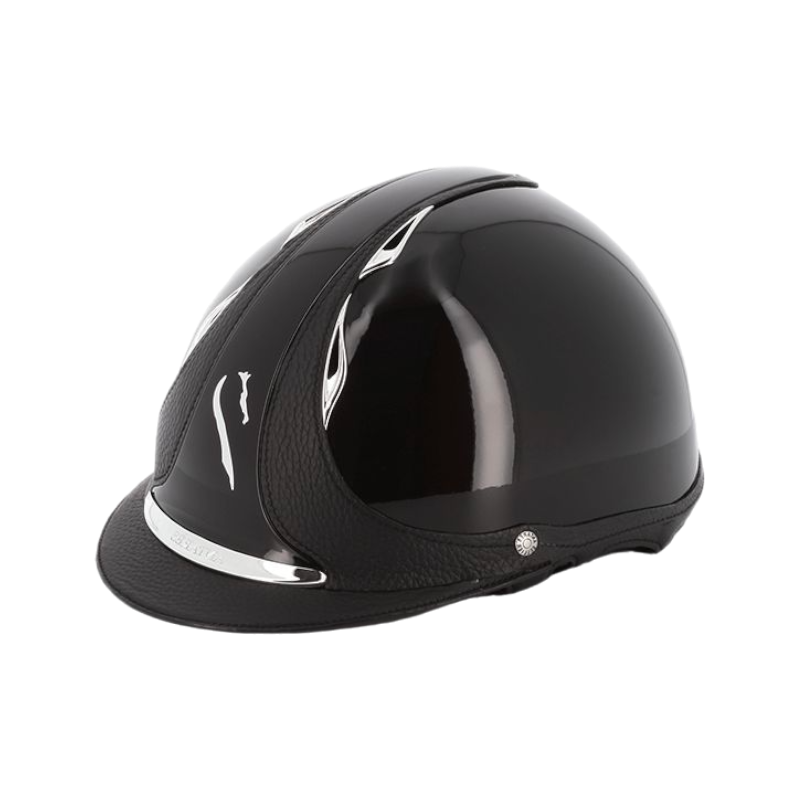 Antarès Sellier - Casque premium vernis noir/ noir