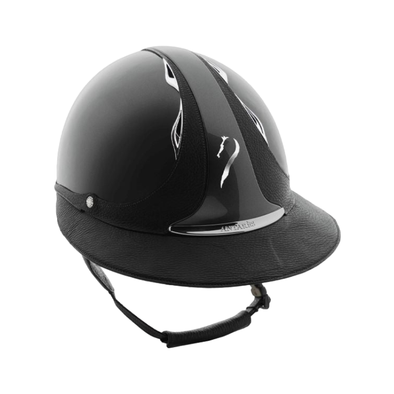 Antarès Sellier - Casque premium vernis gris visière eclipse | - Ohlala