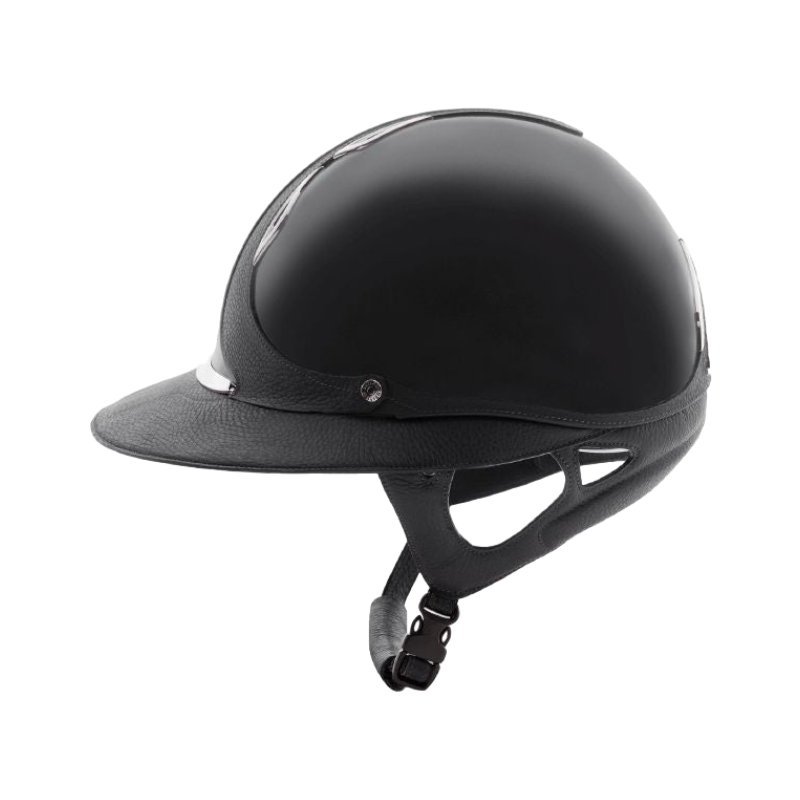 Antarès Sellier - Casque premium vernis gris visière eclipse | - Ohlala