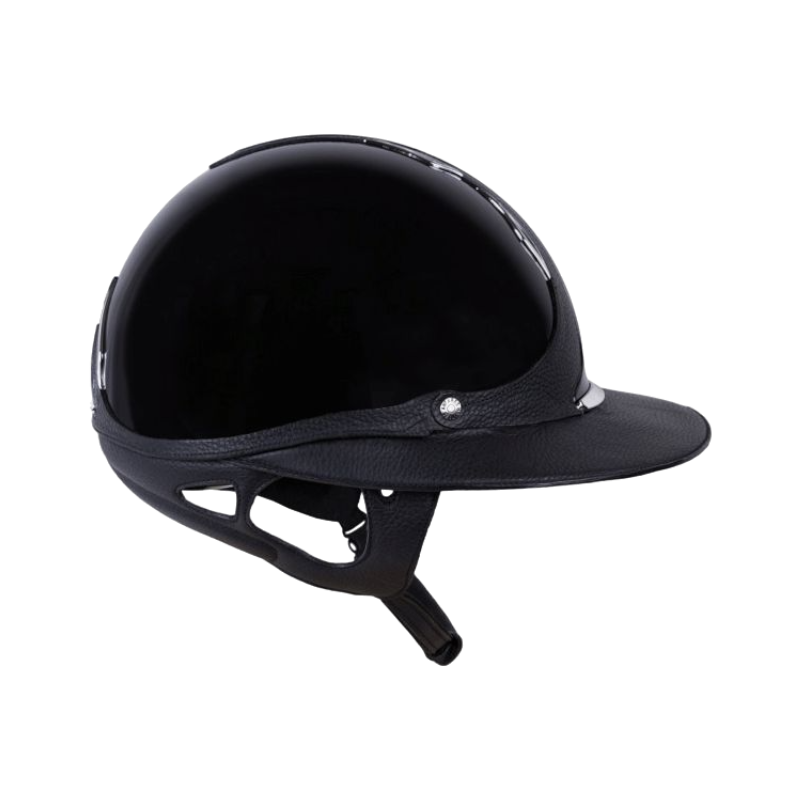 Antarès Sellier - Casque premium vernis visière eclipse noir/ noir | - Ohlala