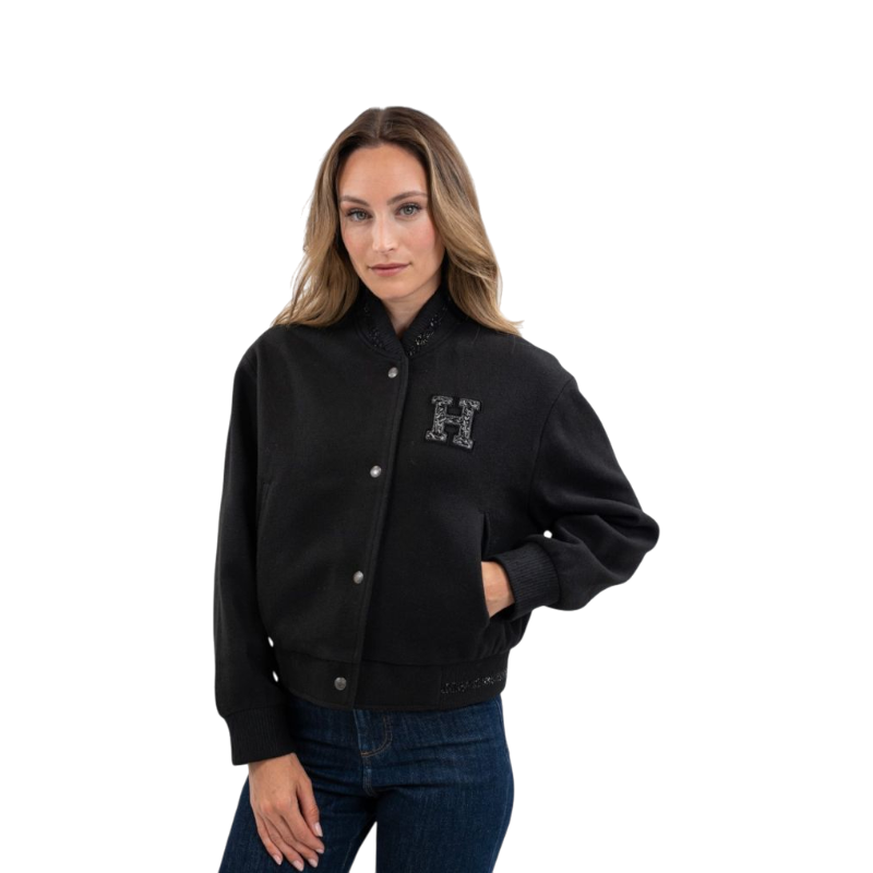Harcour - Women's bomber jacket Antonela black 