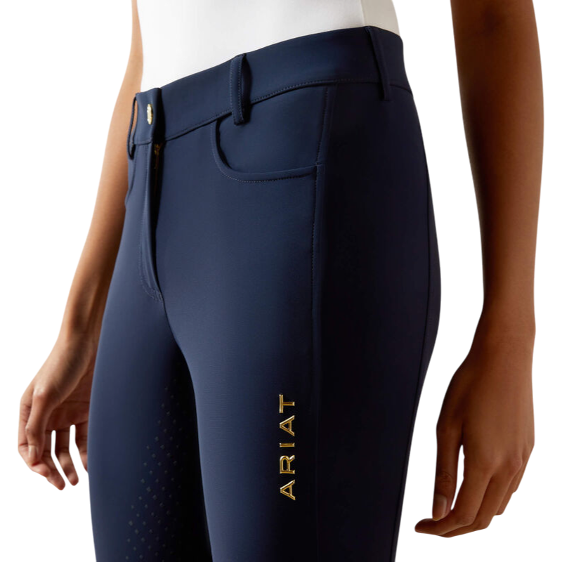 Ariat - Dames rijbroek Tri Factor NT navy eclipse full grip 