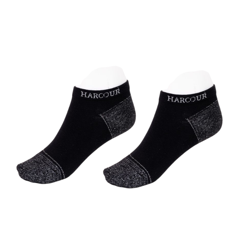 Harcour - Aristide black short socks x3 