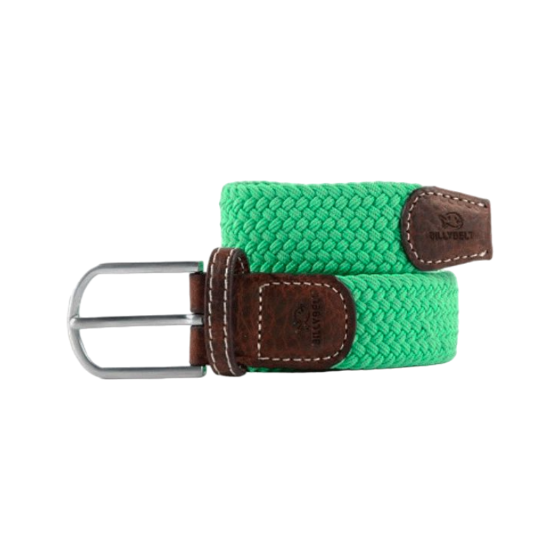 Billybelt - Ceinture tressée élastique Vert Menthe | - Ohlala