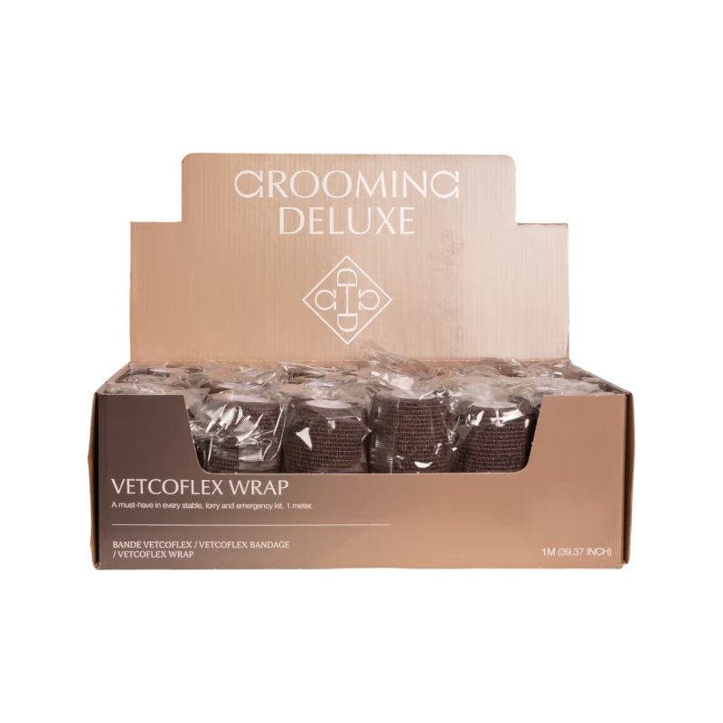 Grooming Deluxe - Bande de soin VetCoFlex brun