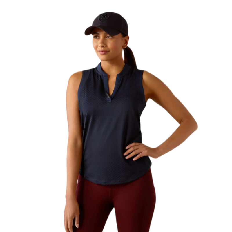 Ariat - Baselayer sans manches femme Mesa navy eclipse | - Ohlala