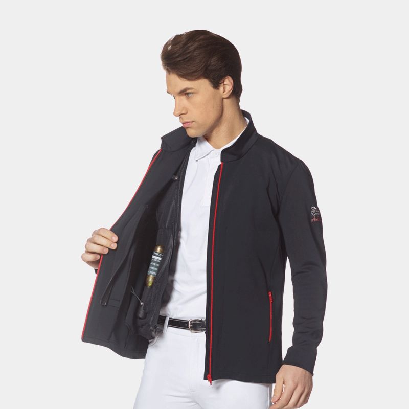 Privilège Equitation - Blouson Airsafe soft shell homme | - Ohlala