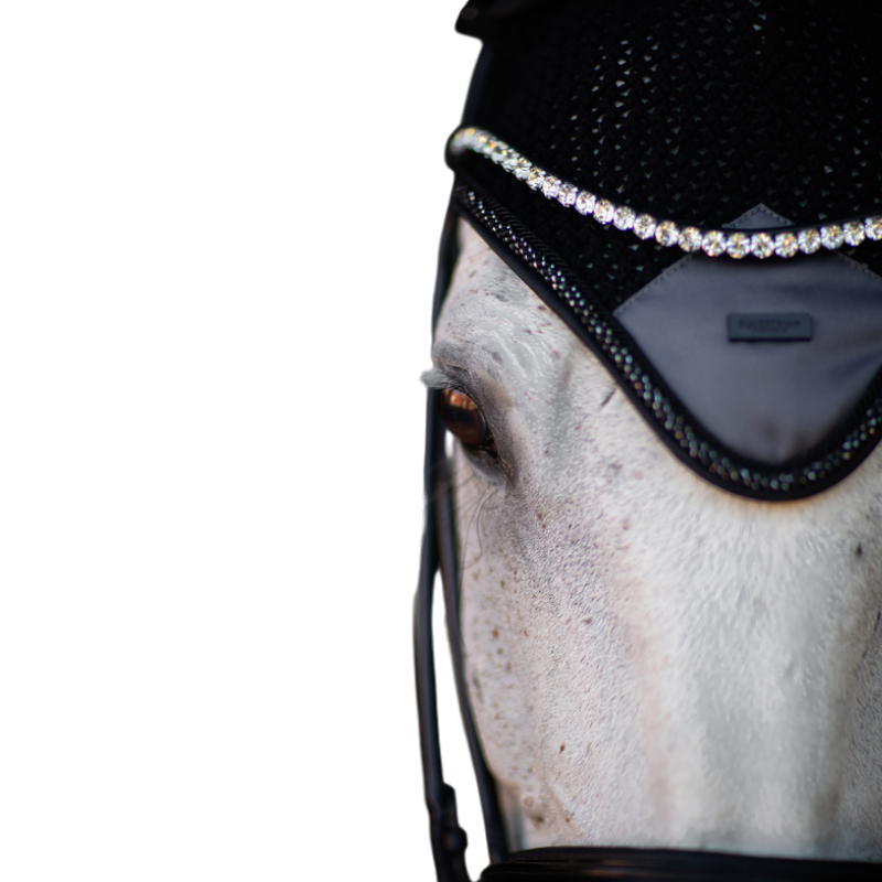 Equestrian Stockholm - Bonnet Winter Shadow noir