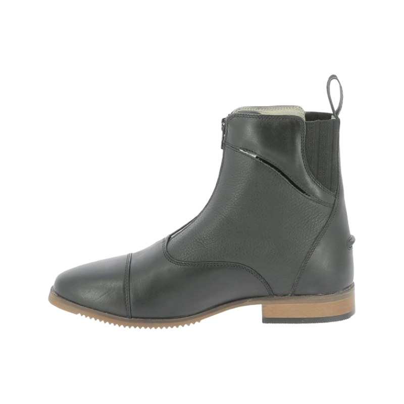 Equithème - Boots d'équitation Wavy Zip noir | - Ohlala