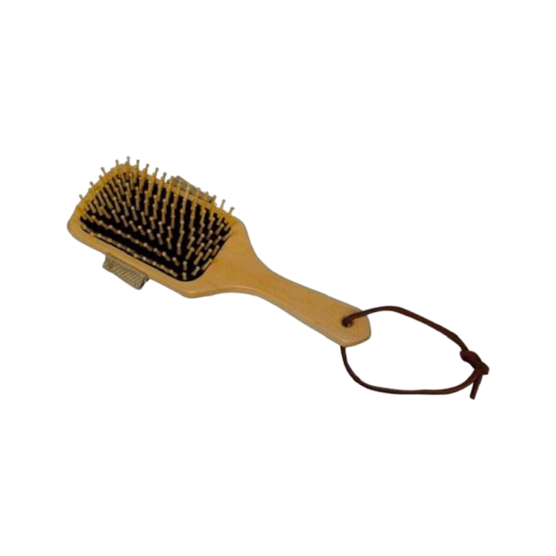 Borstiq Farm - Brosse à crins picots en bois | - Ohlala