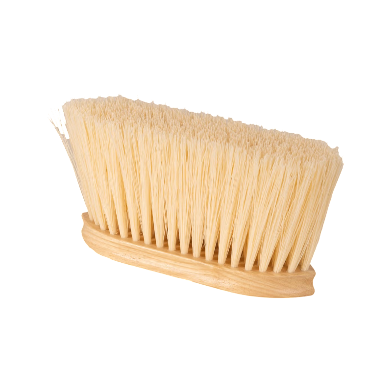 Grooming Deluxe - Brosse douce en bois à poils long naturel