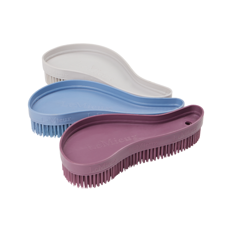 LeMieux - Brosse multi-fonctions Wizard Trio powder blue/ gris/ mallow x3 | - Ohlala