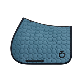 Cavalleria Toscana - Tapis de selle Circle Quilted peacook green | - Ohlala