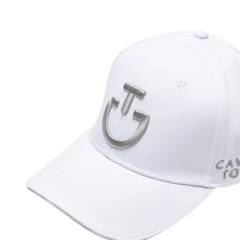 Cavalleria Toscana - Casquette unisexe CT Baseball blanc/ gris | - Ohlala