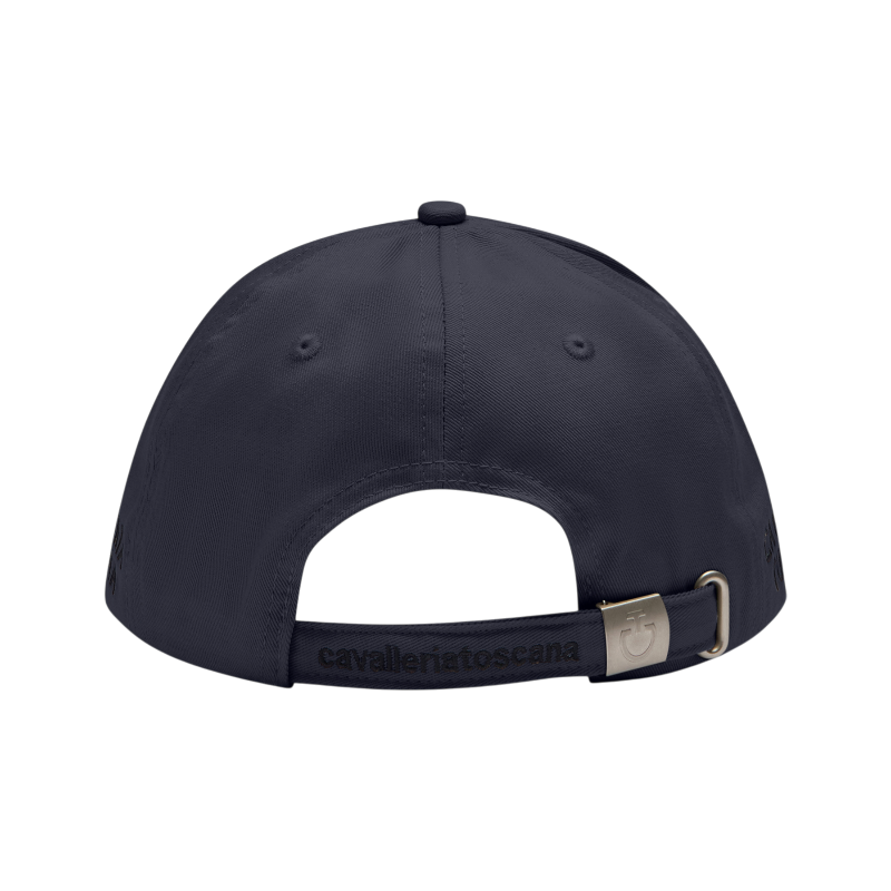 Cavalleria Toscana - Casquette unisexe CT Baseball ocean blue/ noir | - Ohlala