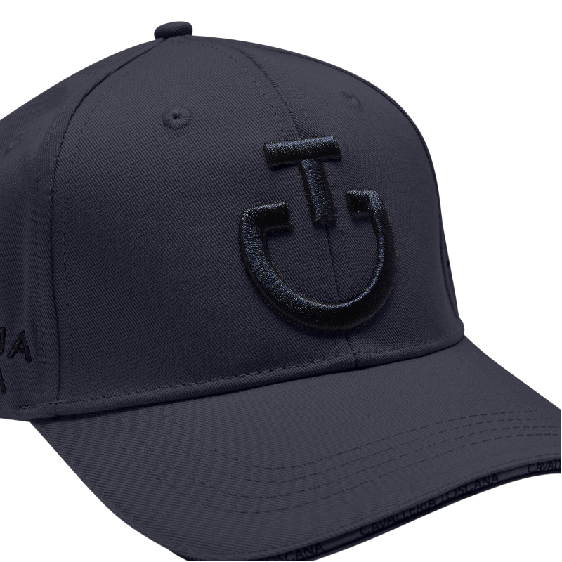 Cavalleria Toscana - Casquette unisexe CT Baseball ocean blue/ noir | - Ohlala
