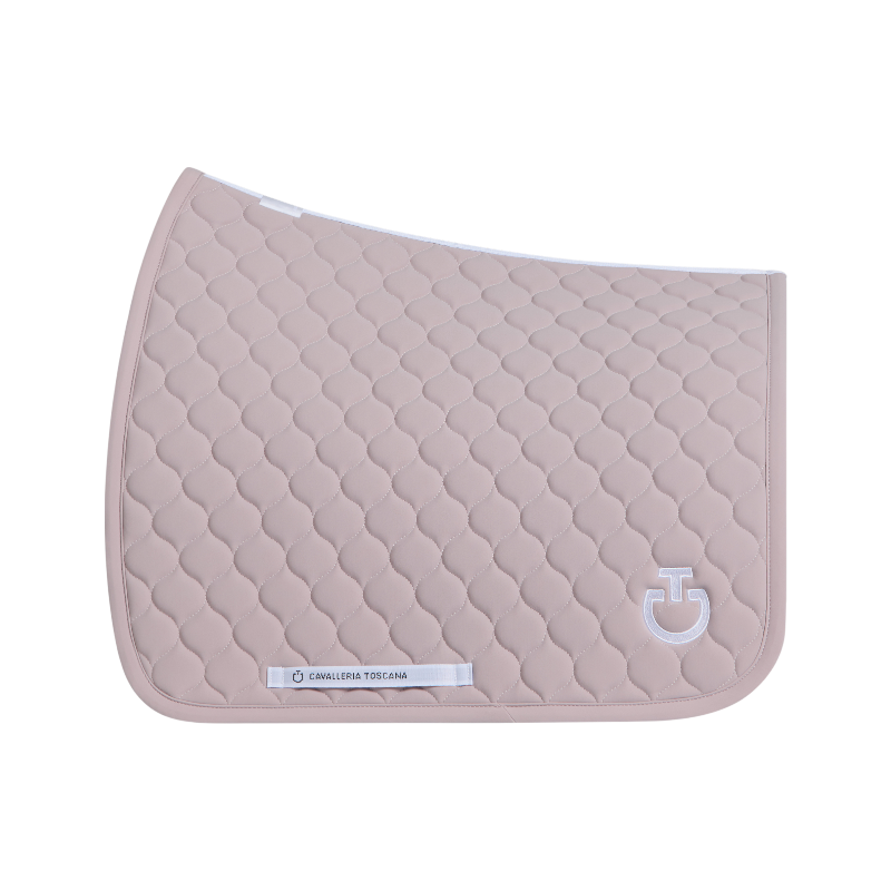 Cavalleria Toscana - Tapis de dressage Circular Quilted Jersey violet ice | - Ohlala