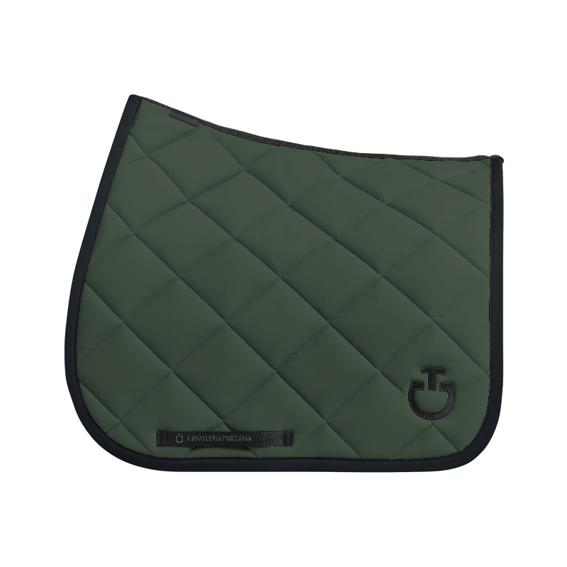 Cavalleria Toscana - Tapis de dressage Diamond Quilted jungle green | - Ohlala