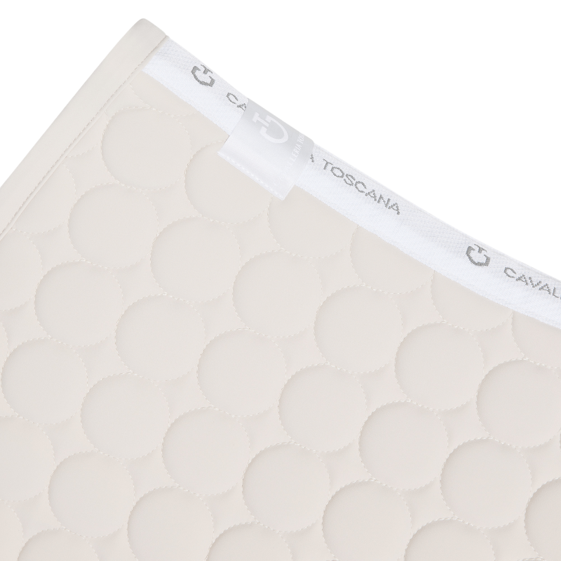Cavalleria Toscana - Tapis de selle Circle vanille | - Ohlala