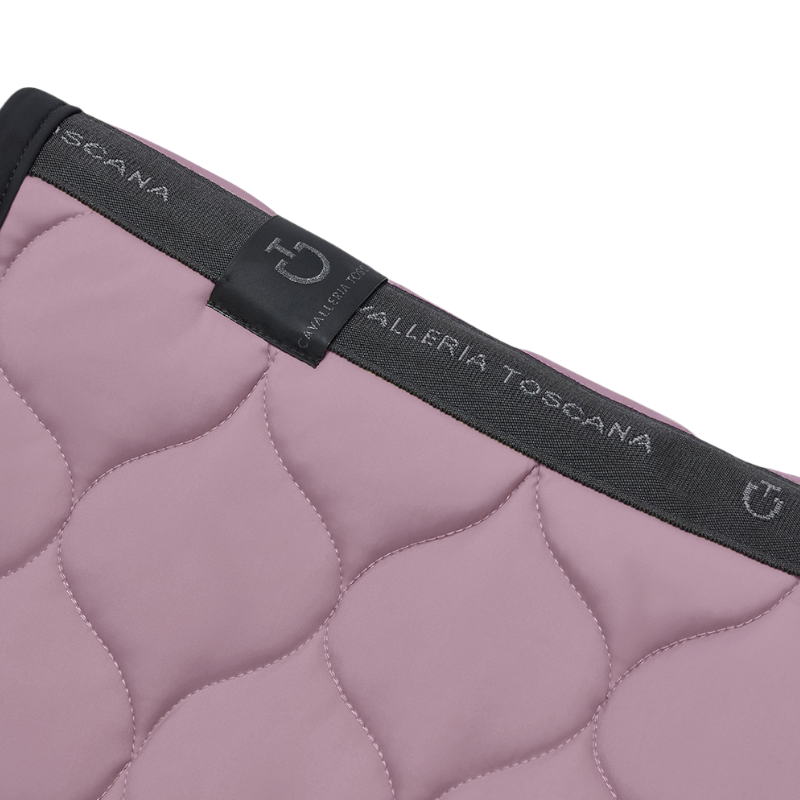 Cavalleria Toscana - Tapis de selle New Circular Quilted Jersey lilas | - Ohlala