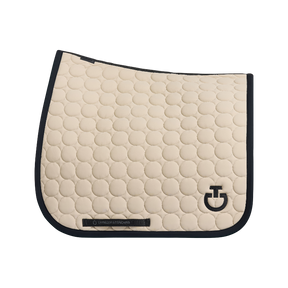 Cavalleria Toscana - Tapis de dressage Circle Quilted champagne | - Ohlala