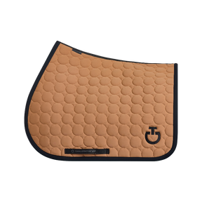 Cavalleria Toscana - Tapis de selle Circle Quilted caramel | - Ohlala