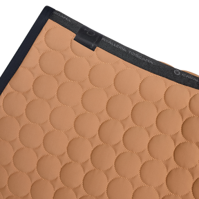 Cavalleria Toscana - Tapis de selle Circle Quilted caramel | - Ohlala