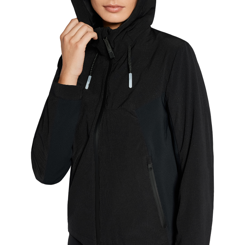 Cavalleria Toscana - Veste manches longues femme Revolution Mesh noir | - Ohlala