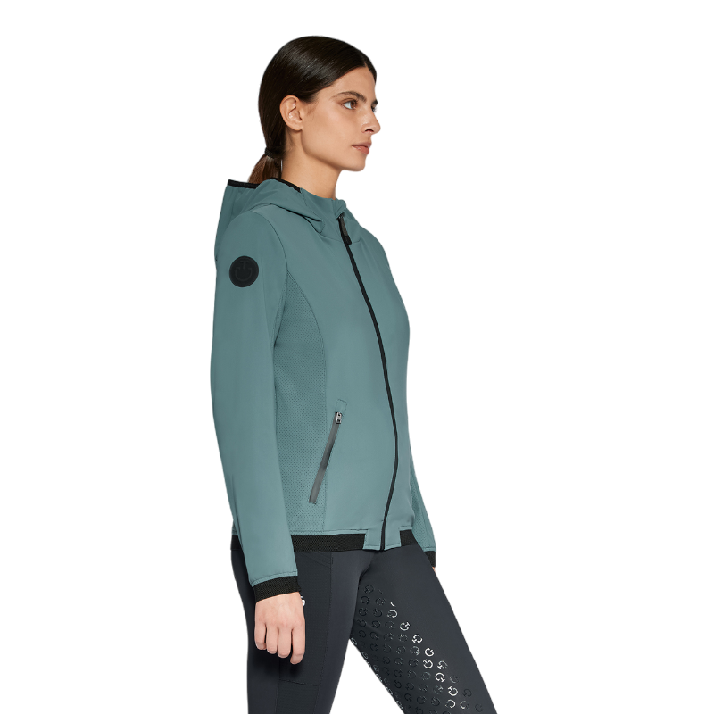 Cavalleria Toscana - Veste manches longues femme Softshell peacook green | - Ohlala