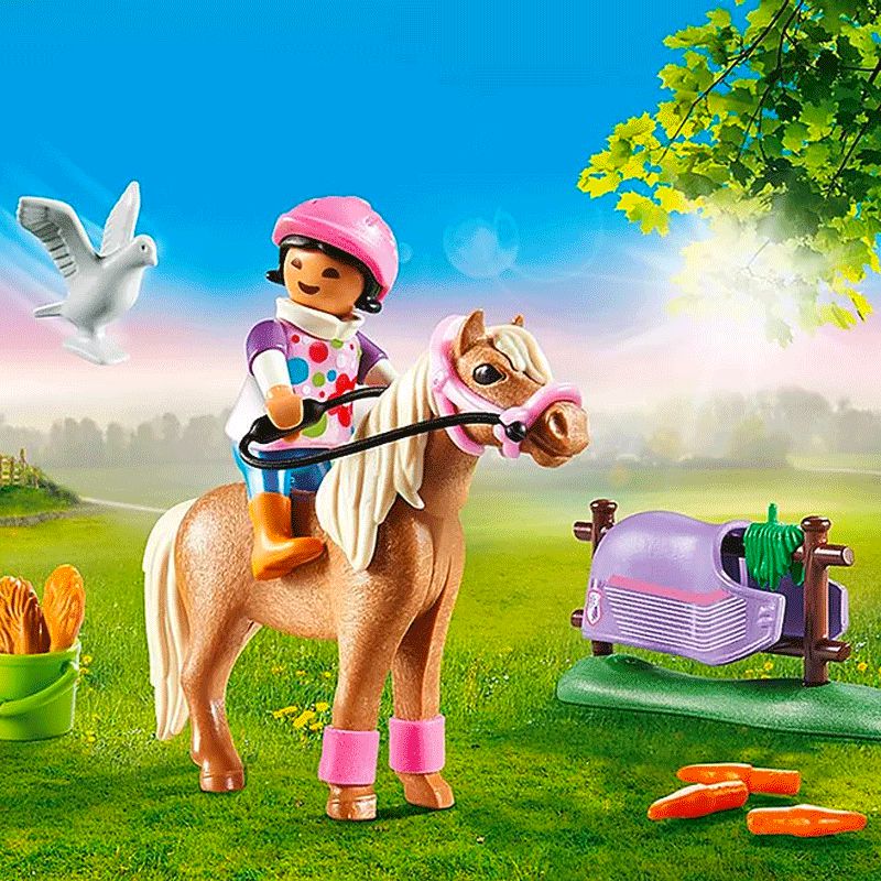 Playmobil - Cavalière et poney islandais | - Ohlala