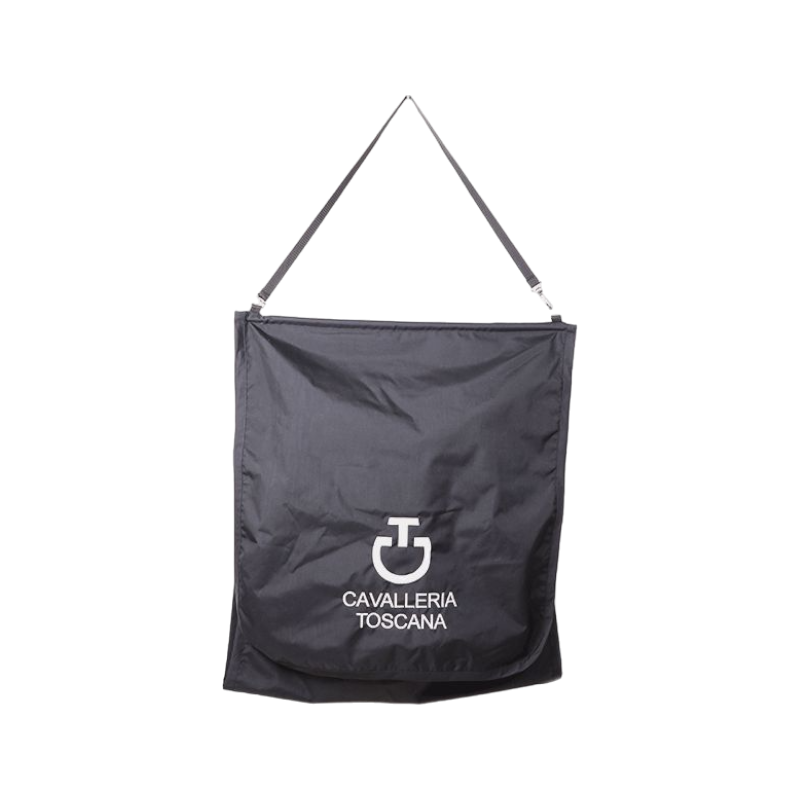 Cavalleria Toscana - Sac à bandes imperméable noir logo blanc | - Ohlala