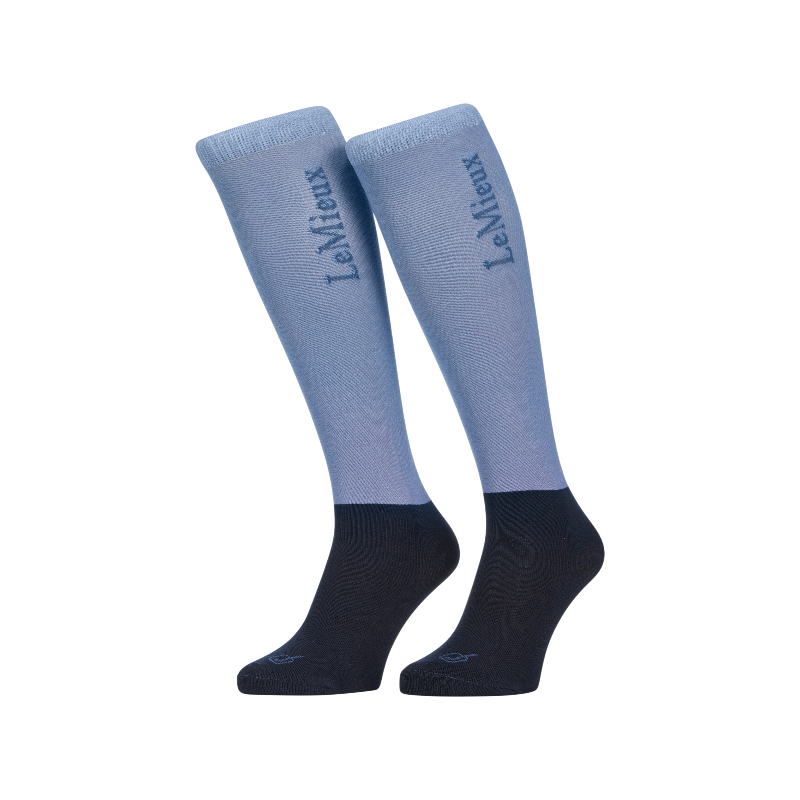 LeMieux - Chaussette d'équitation Competition powder blue x2 | - Ohlala
