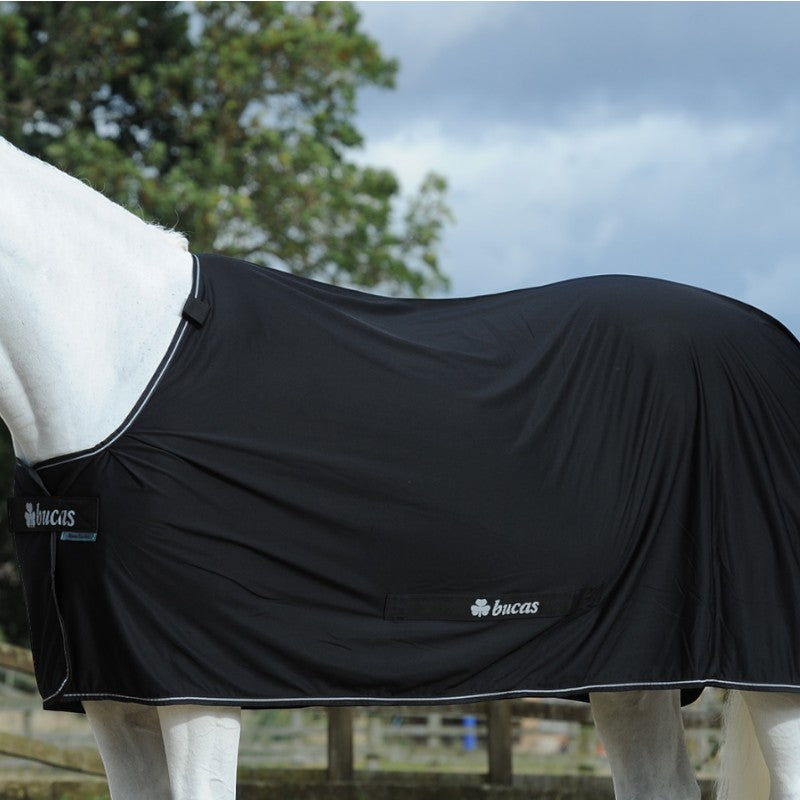 Bucas - Chemise séchante Power Cooler black/ sliver