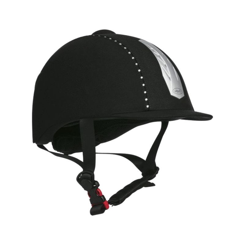 Choplin - Casque d'équitation Aero strass réglable | - Ohlala