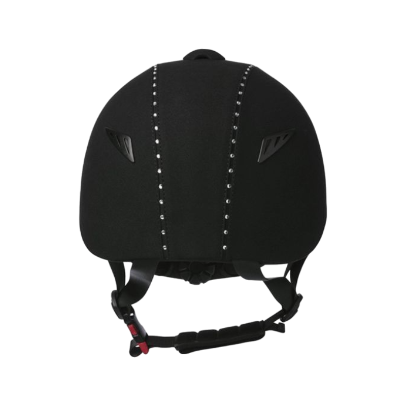 Choplin - Casque d'équitation Aero strass réglable | - Ohlala