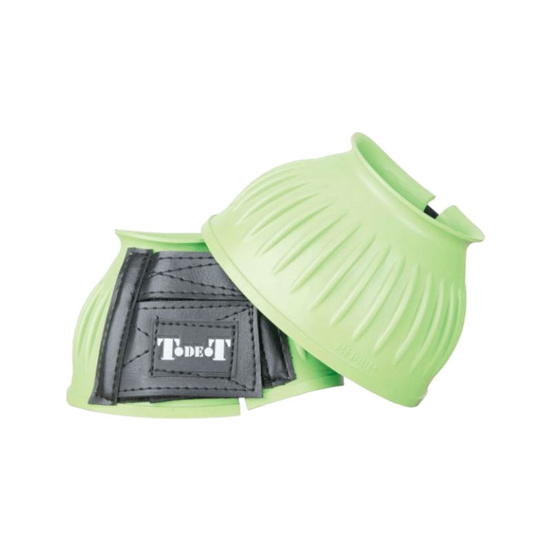 TdeT - Cloches Caoutchouc Velcro vert clair