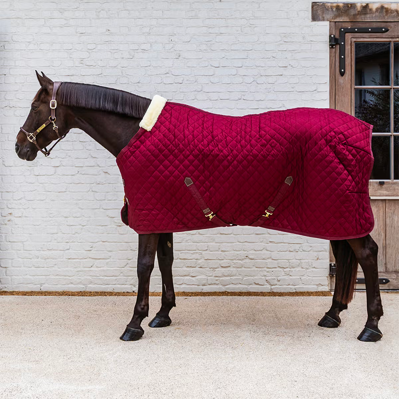 Kentucky Horsewear - Couverture de box bordeaux 400g