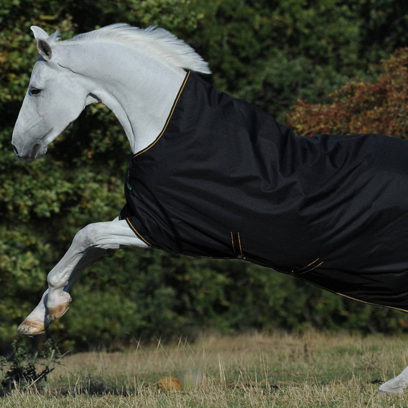 Bucas - Outdoor Cover Irish Turnout 100 black/gold 100g 