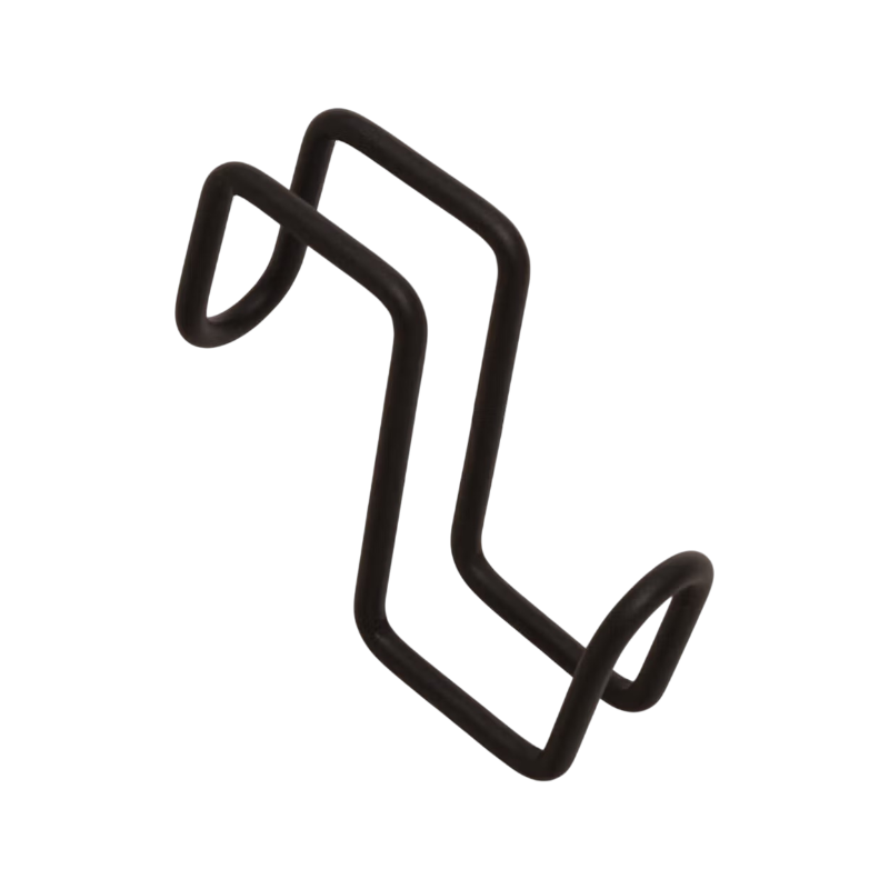 Grooming Deluxe - Crochet d'écurie noir mat