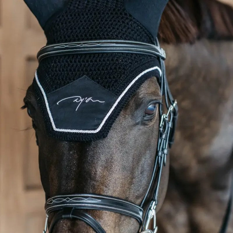 Dyon - Bonnet pour chevaux Diamond Soundless noir | - Ohlala