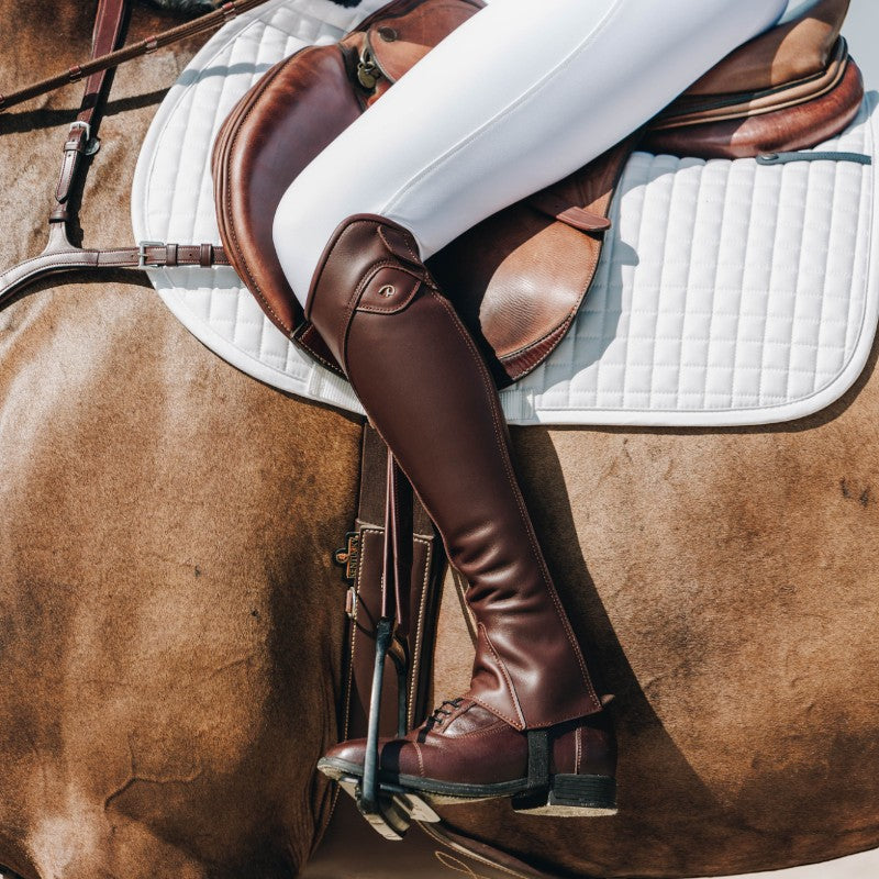 Mini-chaps Classic show brun | - Ohlala