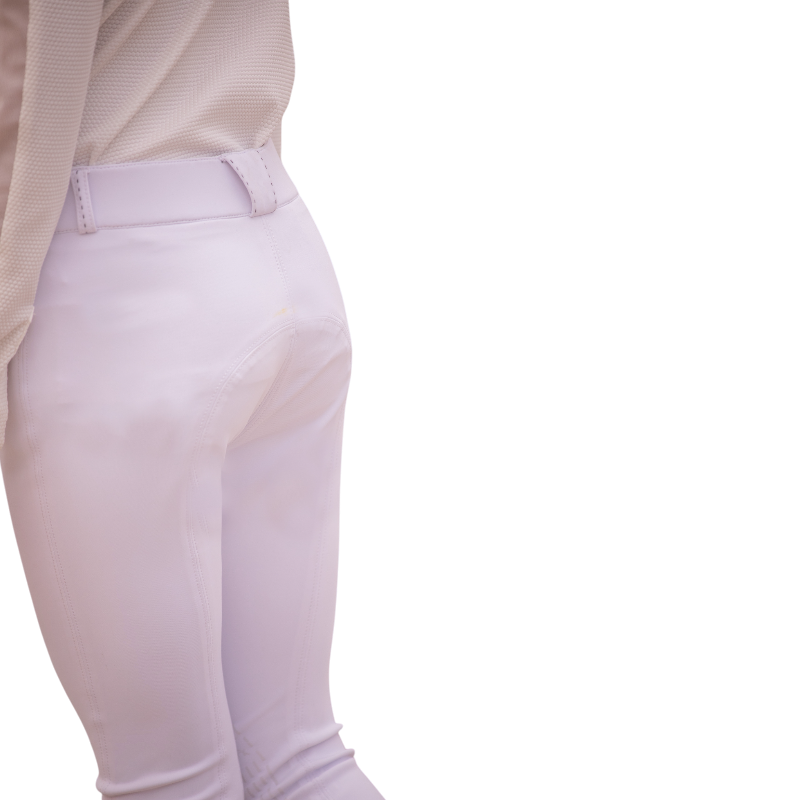 Eden by Pénélope - Pantalon d'équitation enfant New Romy blanc | - Ohlala