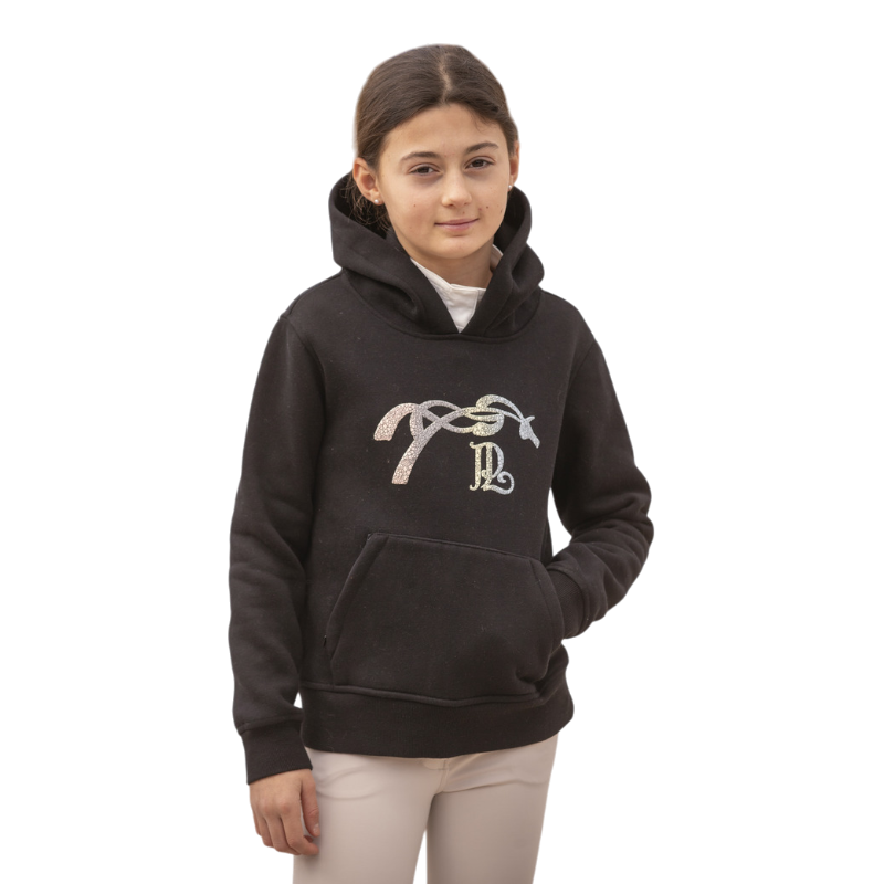Eden by Pénélope - Sweat enfant Funny noir | - Ohlala